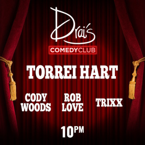 Torrei Hart Late Show - Flyer