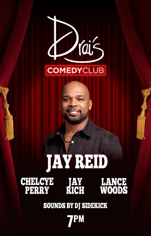 Jay Reid Late Show - Flyer