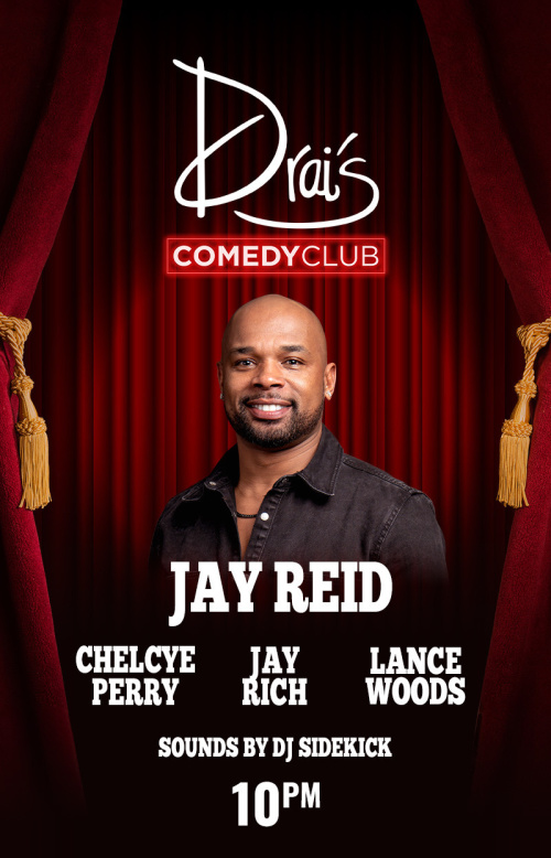 Jay Reid Late Show - Flyer