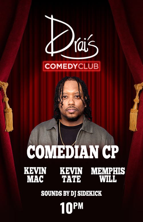 Comedian CP Late Show - Flyer