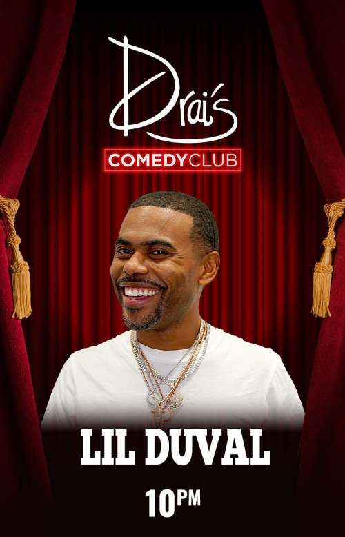 Lil Duval Late Show - Flyer