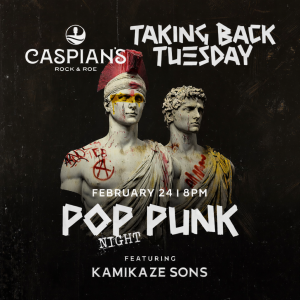 Flyer: Caspians Rock & Roe