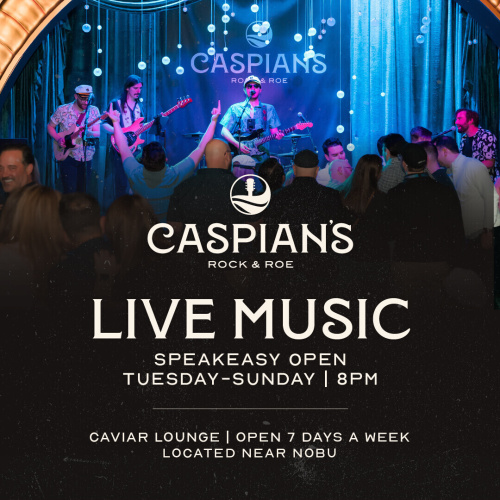 Caspian's Rock & Roe - Flyer