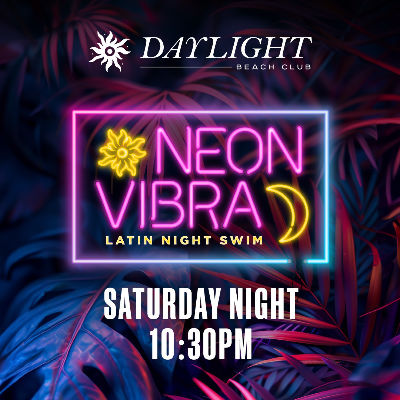 NEON VIBRA, Saturday, August 30th, 2025