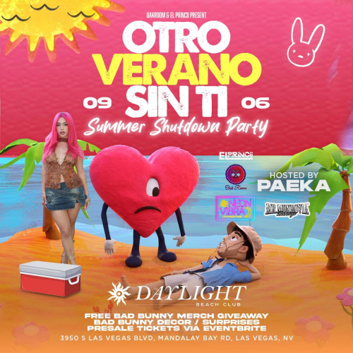 OTRO VERANO SIN TI - Flyer