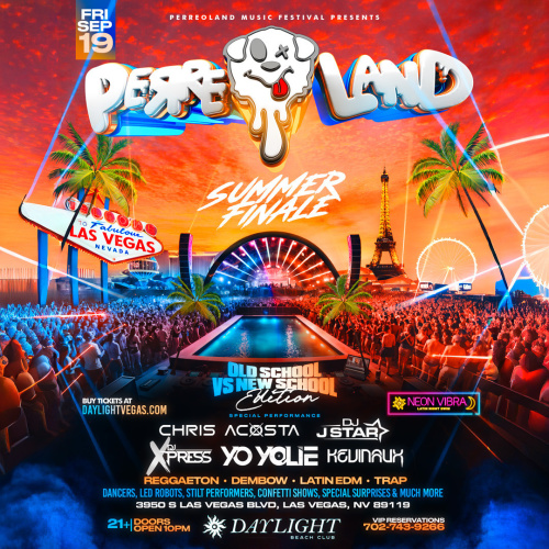 PerreoLand: Summer Finale - Flyer