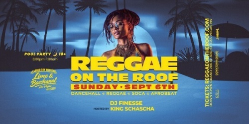 Reggae On The Roof - Flyer