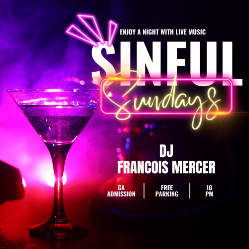 Sinful Sundays - Flyer