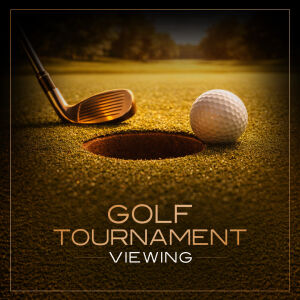 Flyer: The Masters Viewing Party