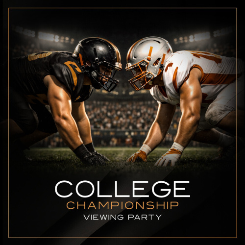 College Championship / Early Seating 4pm - 9pm - Flyer