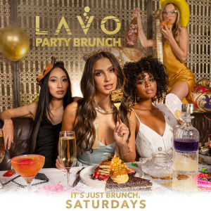 Flyer: LAVO Party Brunch