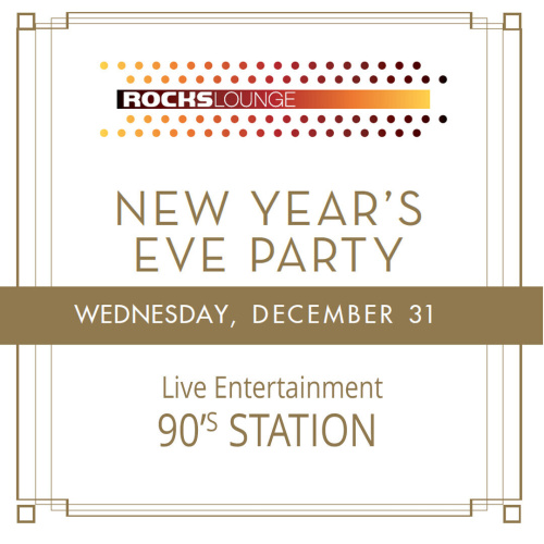 90's Station @ Rocks Lounge - Flyer