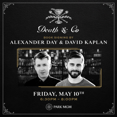 Death & Co Book Signing by Alexander Day & David Kaplan - Juniper Cocktail Lounge