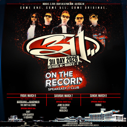 311 Welcome Party - Flyer