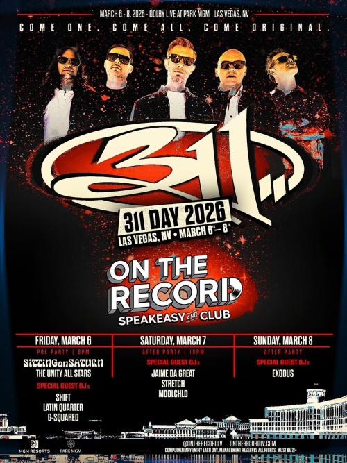 311 After Party - Flyer