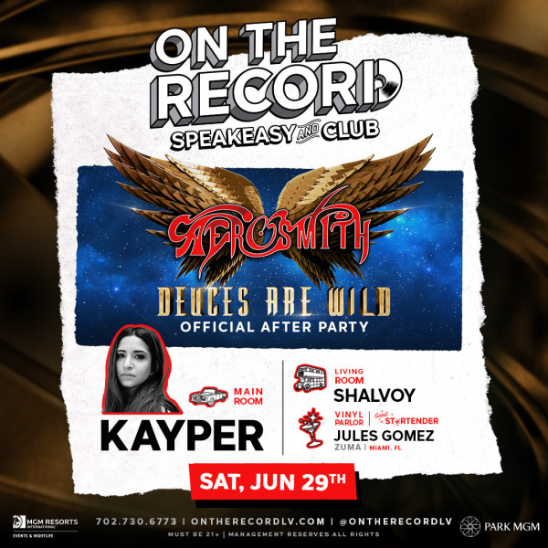 Aerosmith After-Party with DJ Kayper