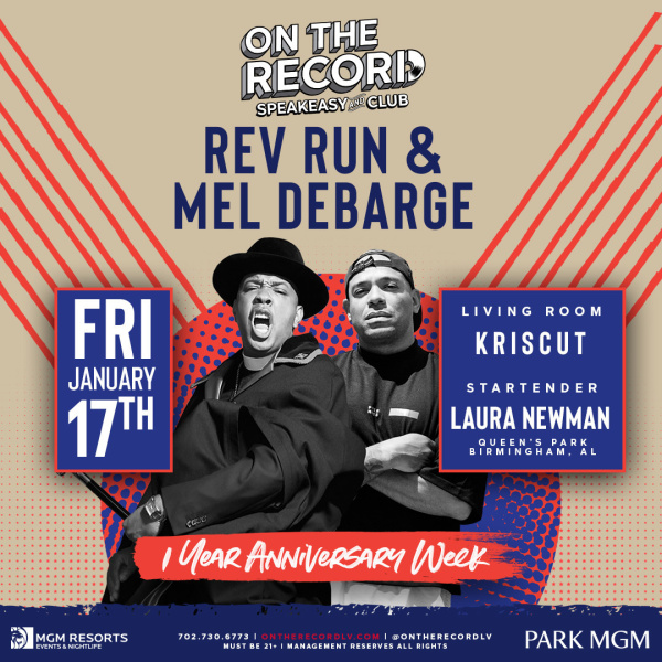 Rev Run & Mel Debarge