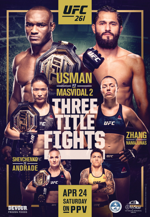 UFC 261 - BETMGM at ParkMGM