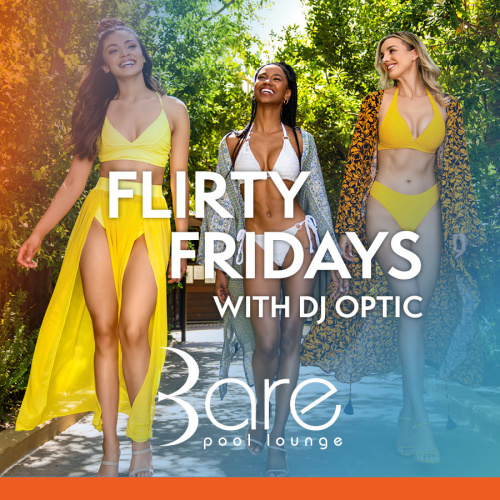 Flyer: Flirty Fridays