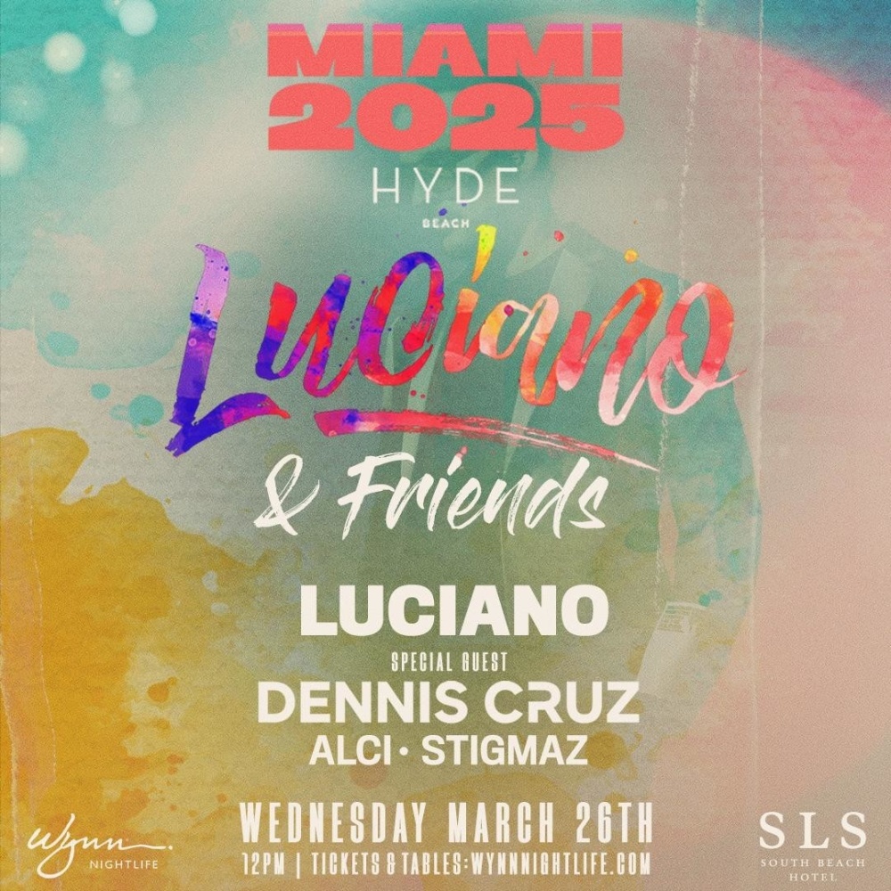 MUSIC WEEK 2025 - LUCIANO & FRIENDS at HYDE Beach Las Vegas thumbnail