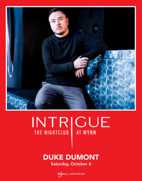 Duke Dumont - Intrigue Nightclub