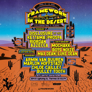 Flyer: Framework In The Desert