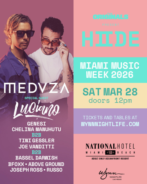 Miami Music Week 2026 - Flyer