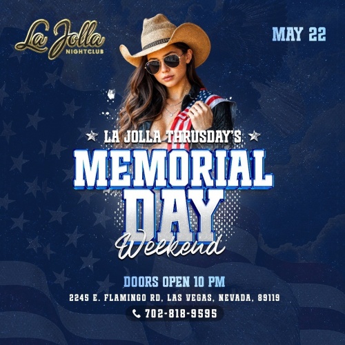La Jolla Nightclub - Flyer