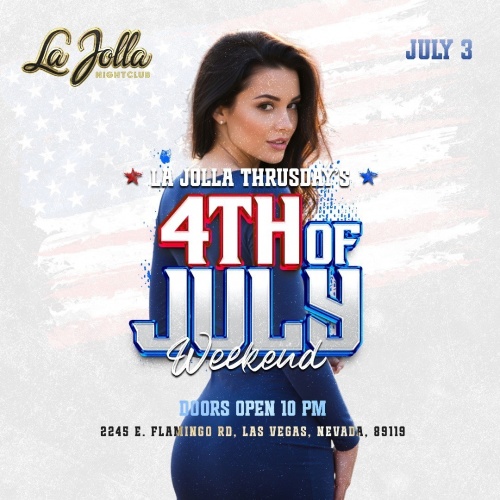 La Jolla Nightclub - Flyer