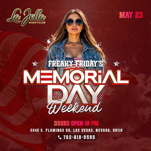 La Jolla Nightclub - Flyer