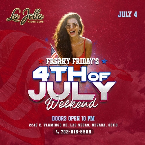 La Jolla Nightclub - Flyer