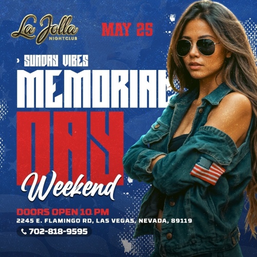 La Jolla Nightclub - Flyer