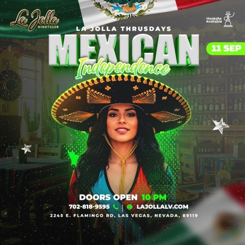 La Jolla Nightclub - Flyer