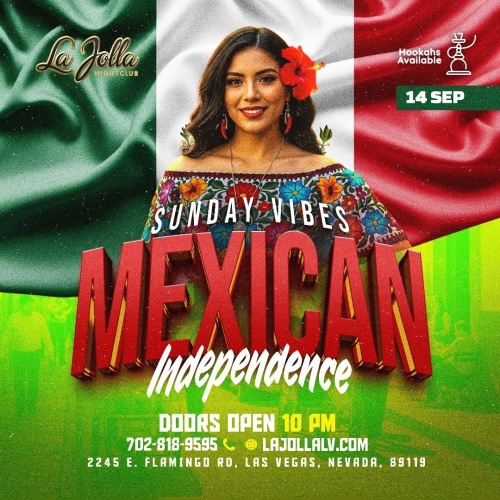 La Jolla Nightclub - Flyer