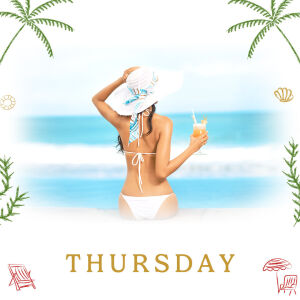 Flyer: Weekdays at Soleia Beach