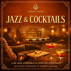 Flyer: Jazz & Cocktails