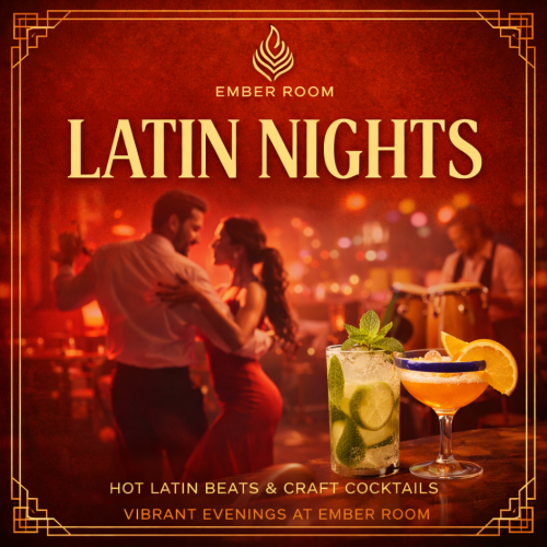 Latin Nights - Flyer