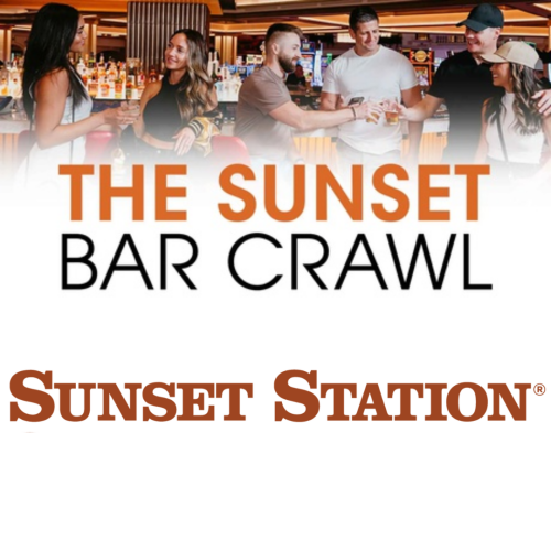 Sunset Station Bar Crawl - Flyer