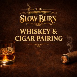 Flyer: Whiskey & Cigar Pairing