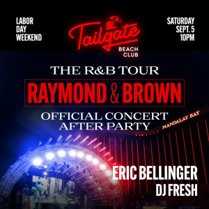 Flyer: THE R&B TOUR USHER & BROWN OFFICIAL AFTERPARTY