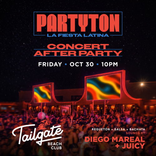 PARTYTON CONCERT AFTER PARTY WITH SOUNDS BY DJ MAREAL - Flyer