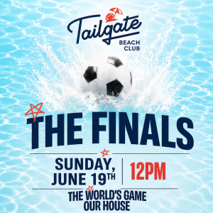 Flyer: WORLD SOCCER WATCH PARTY | FINALS