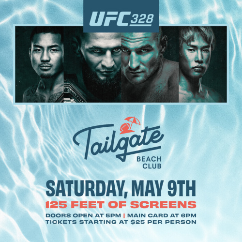 UFC 328 VIEWING PARTY - Flyer