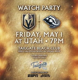 Flyer: VGK WATCH PARTY