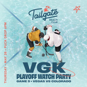 Flyer: VEGAS HOCKEY & NBA CONFERENCE FINALS VIEWING