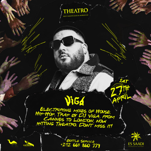 Flyer: Theatro x DJ Viga