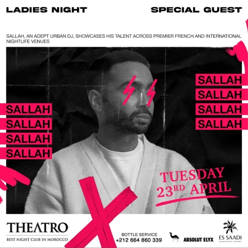Flyer: Ladies Night x DJ Sallah