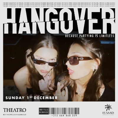 Hangover, Sunday, December 1st, 2024