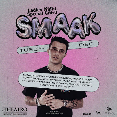 Ladies Night x Smaak, Tuesday, December 3rd, 2024