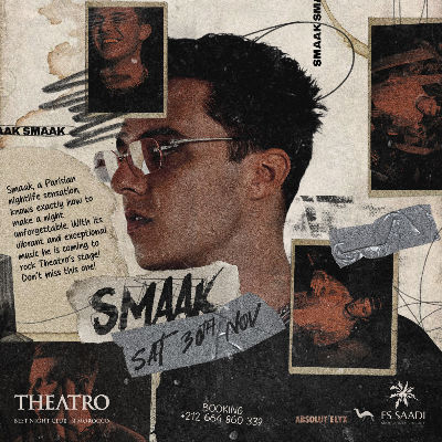 Theatro x Smaak, Saturday, November 30th, 2024